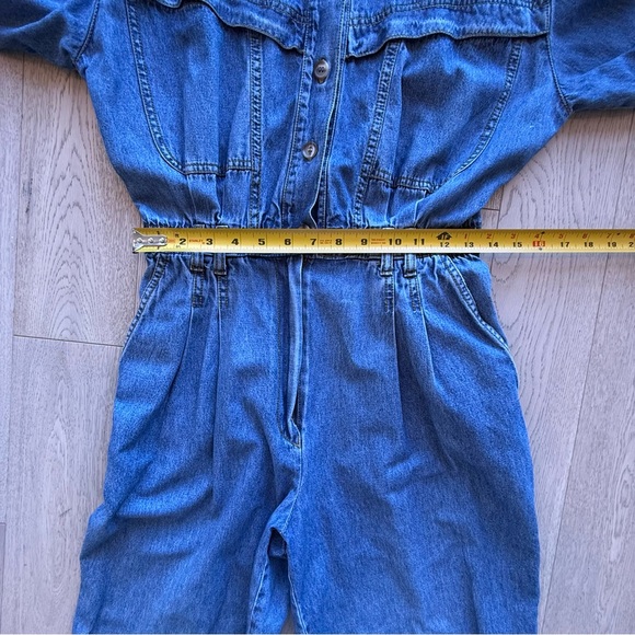 Vintage Women's Denim Jumpsuit Size Small - Picture 5 of 8